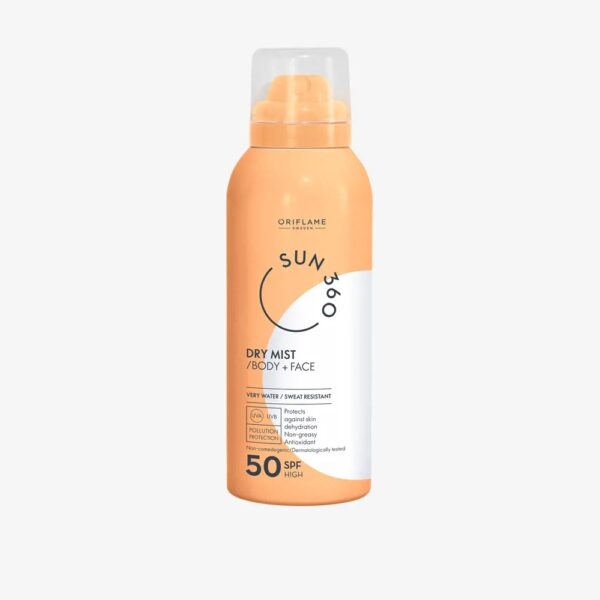 Sun 360 Sunscreen Spray for Face and Body 50 SPF